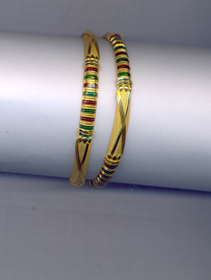 GOLD BANGLE PLAIN FANCY