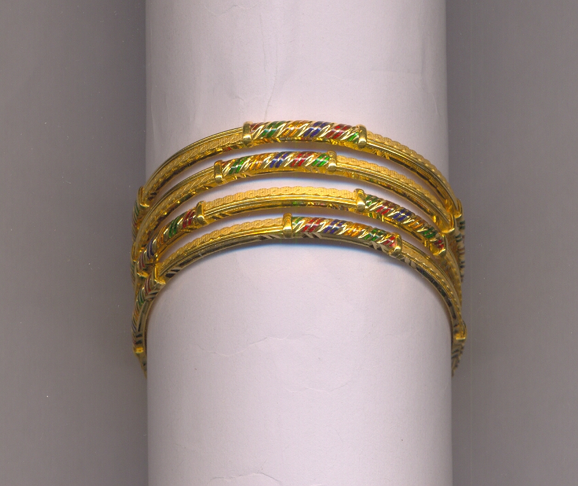 GOLD BANGLE PLAIN FANCY