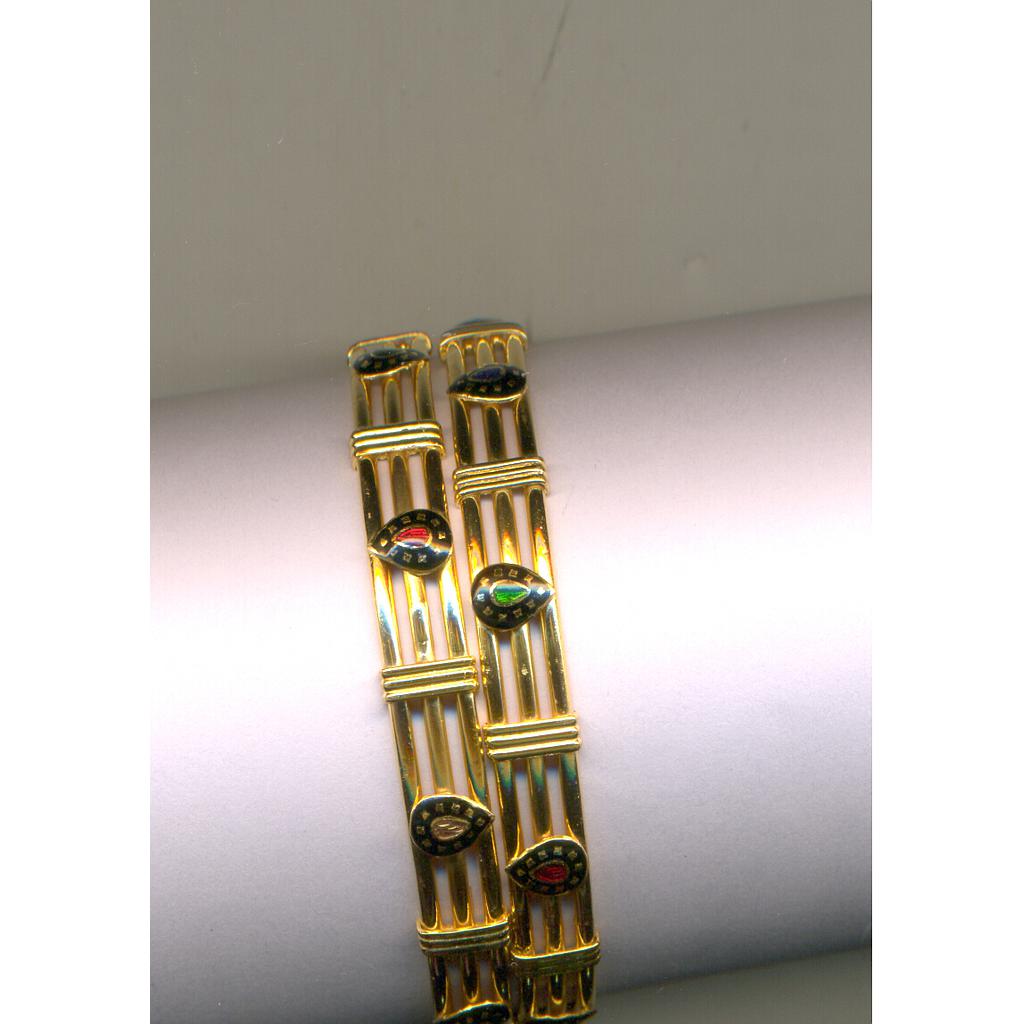 GOLD BANGLE PLAIN FANCY