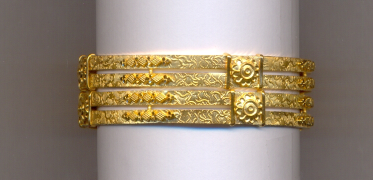 GOLD BANGLE PLAIN FANCY