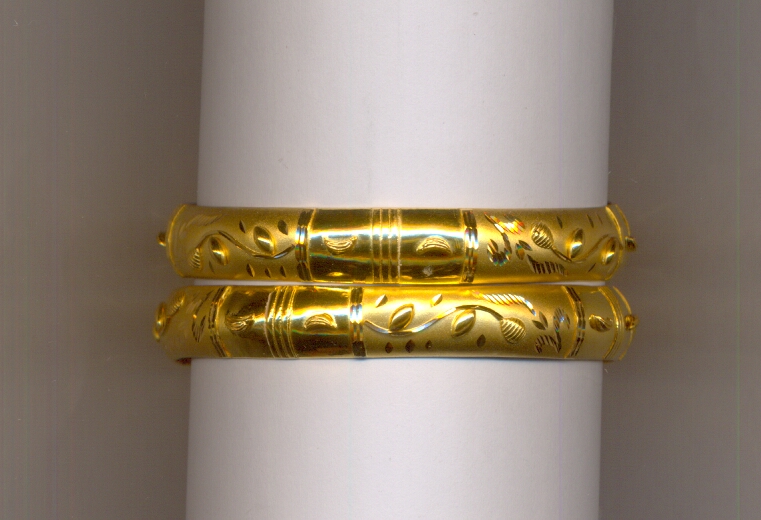 GOLD BANGLE PLAIN FANCY