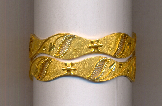 GOLD BANGLE PLAIN FANCY