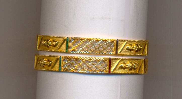 GOLD BANGLE PLAIN FANCY