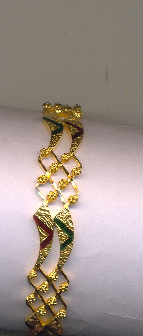 GOLD BANGLE PLAIN FANCY