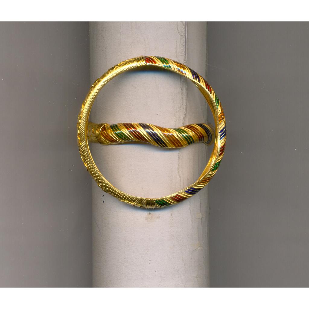 GOLD BANGLE PLAIN FANCY