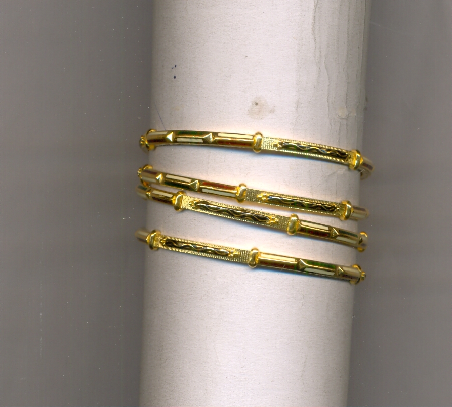GOLD BANGLE PLAIN FANCY