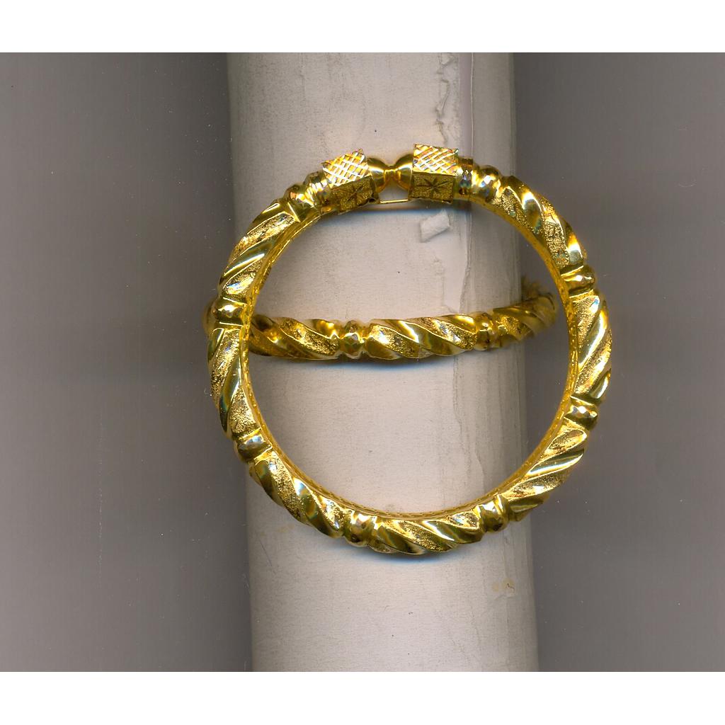 GOLD BANGLE PLAIN FANCY