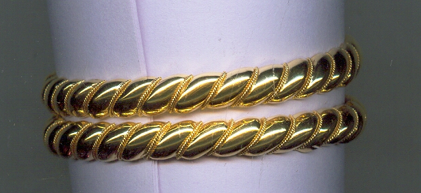 GOLD BANGLE PLAIN FANCY