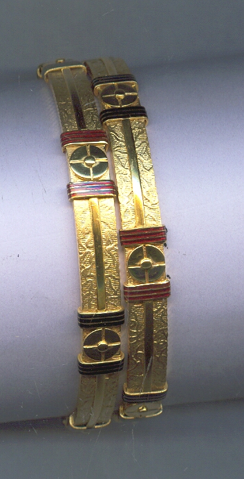 GOLD BANGLE PLAIN FANCY