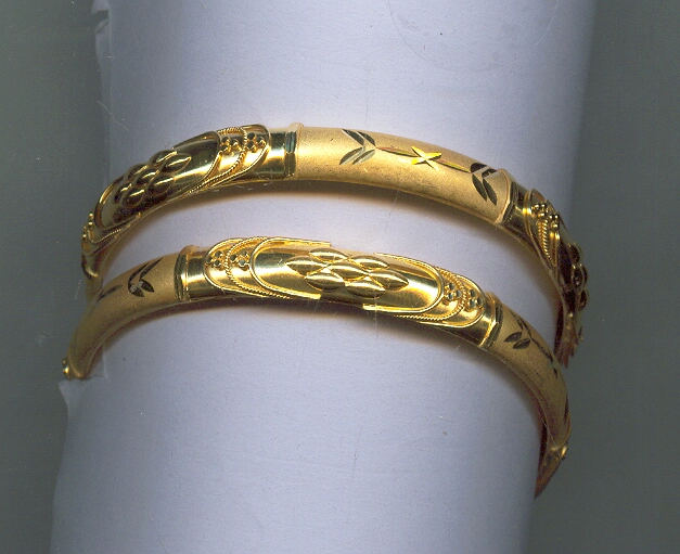 GOLD BANGLE PLAIN FANCY
