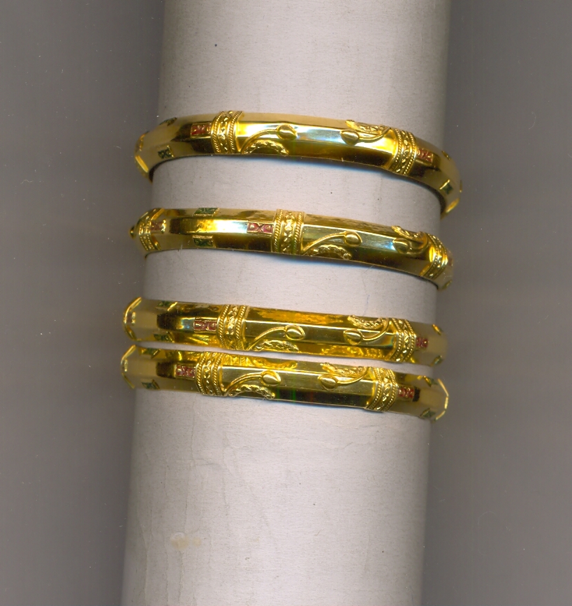 GOLD BANGLE PLAIN FANCY