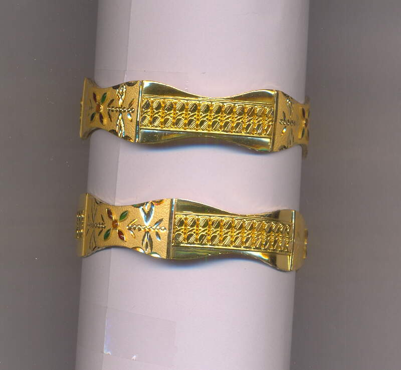 GOLD BANGLE PLAIN FANCY