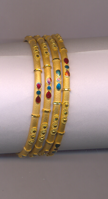 GOLD BANGLE PLAIN FANCY