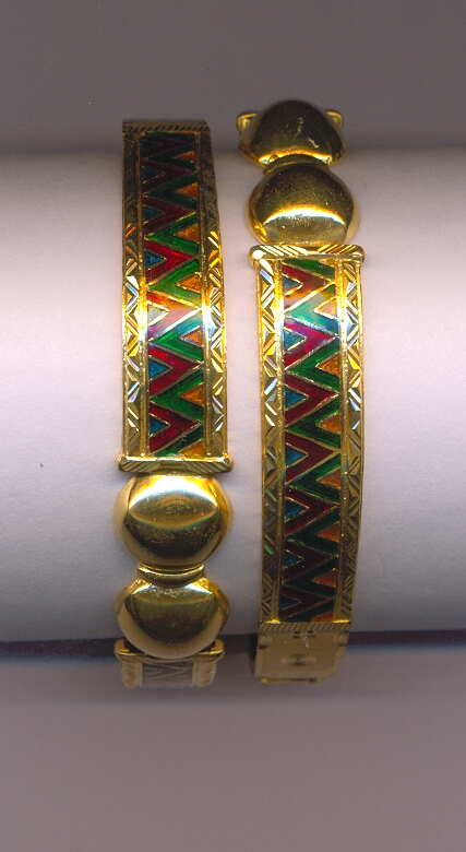 GOLD BANGLE PLAIN FANCY
