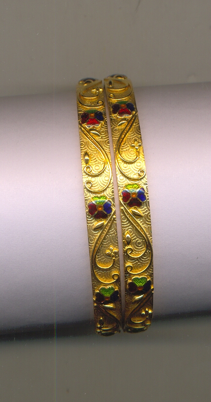 GOLD BANGLE PLAIN FANCY
