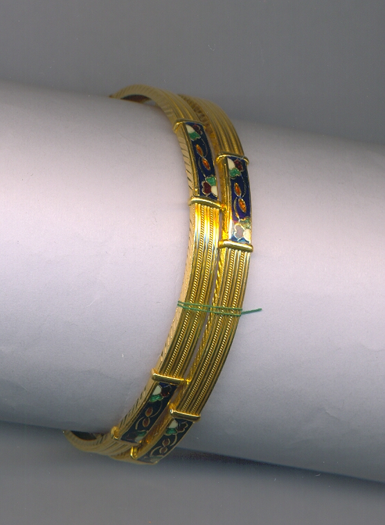 GOLD BANGLE PLAIN FANCY