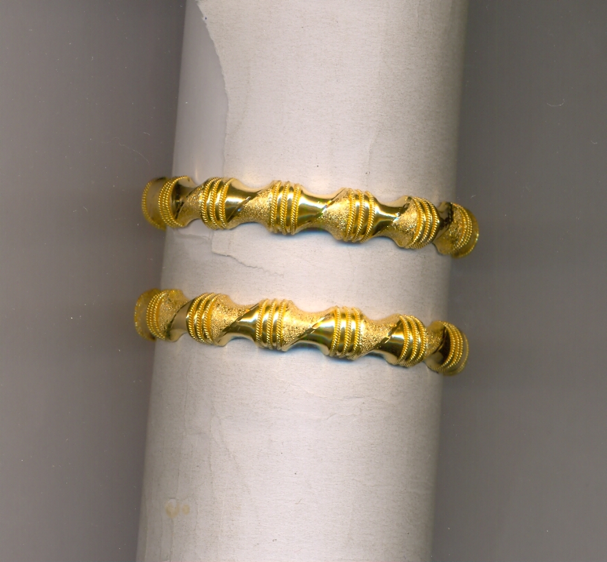 GOLD BANGLE PLAIN FANCY