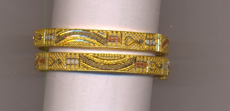 GOLD BANGLE PLAIN FANCY