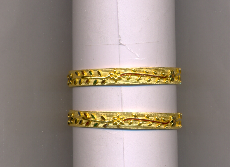GOLD BANGLE PLAIN FANCY