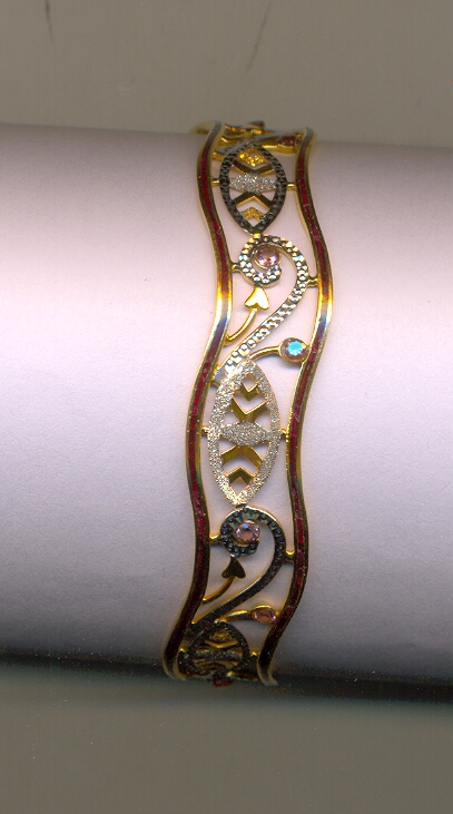 GOLD BANGLE PLAIN FANCY