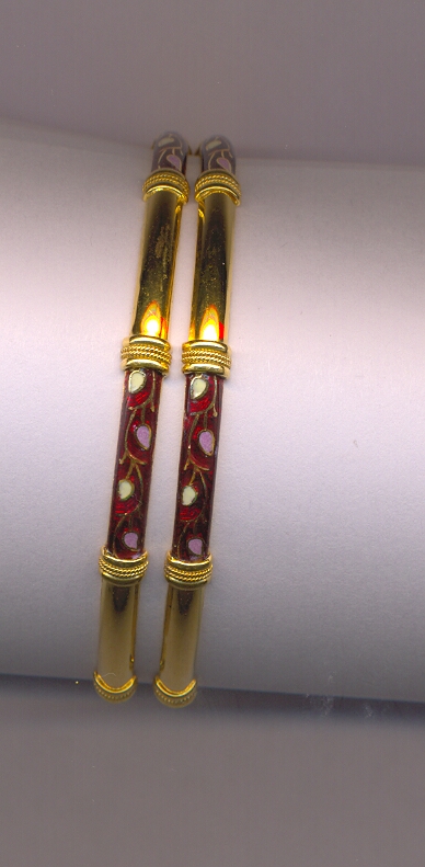 GOLD BANGLE PLAIN FANCY