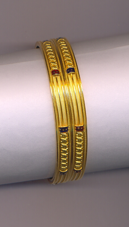 GOLD BANGLE PLAIN FANCY