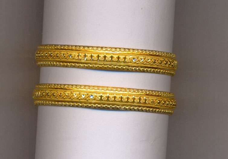 GOLD BANGLE PLAIN FANCY