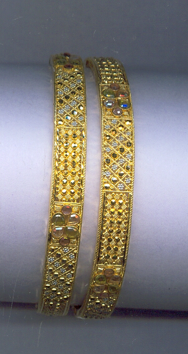 GOLD BANGLE PLAIN FANCY