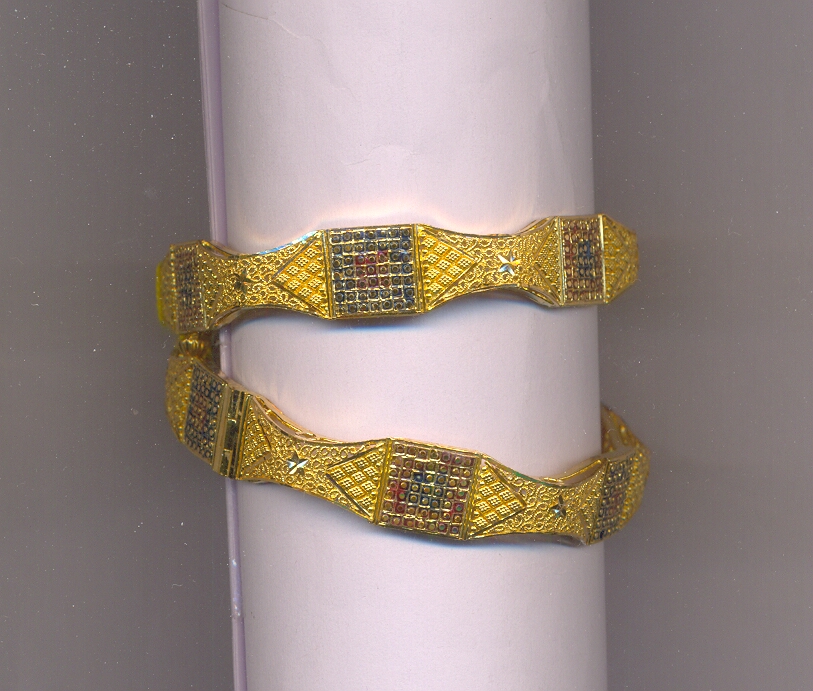 GOLD BANGLE PLAIN FANCY
