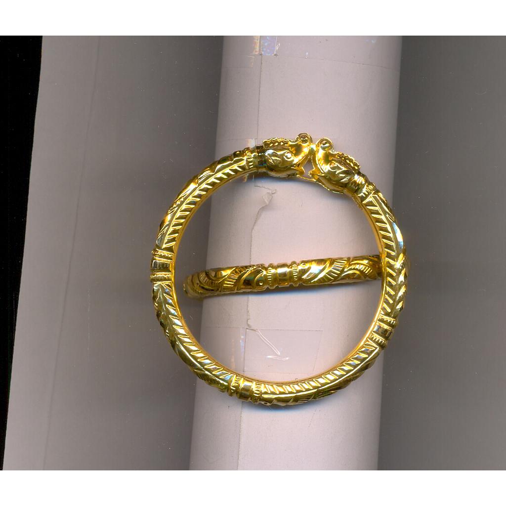 GOLD BANGLE PLAIN FANCY