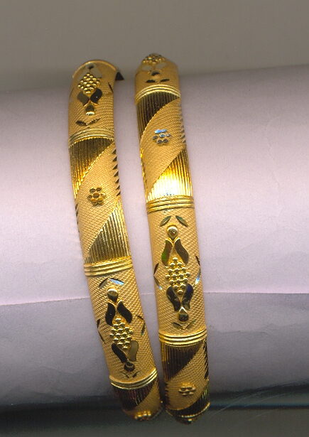 GOLD BANGLE PLAIN FANCY