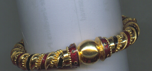 GOLD BANGLE PLAIN FANCY