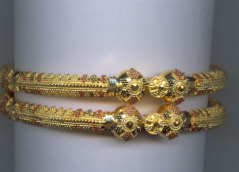 GOLD BANGLE PLAIN FANCY