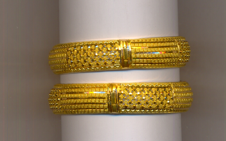 GOLD BANGLE PLAIN FANCY