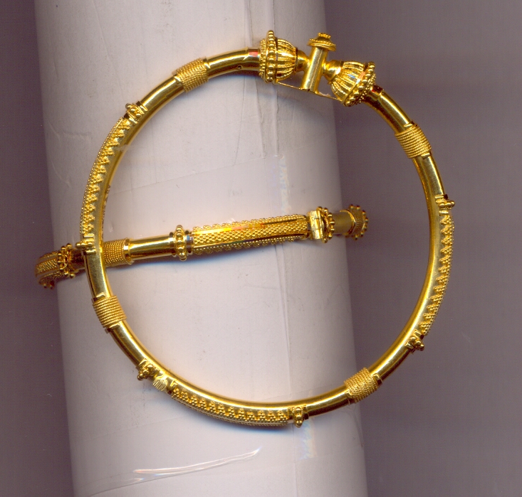 GOLD BANGLE PLAIN FANCY