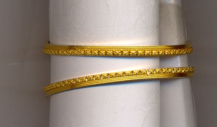 GOLD BANGLE PLAIN FANCY