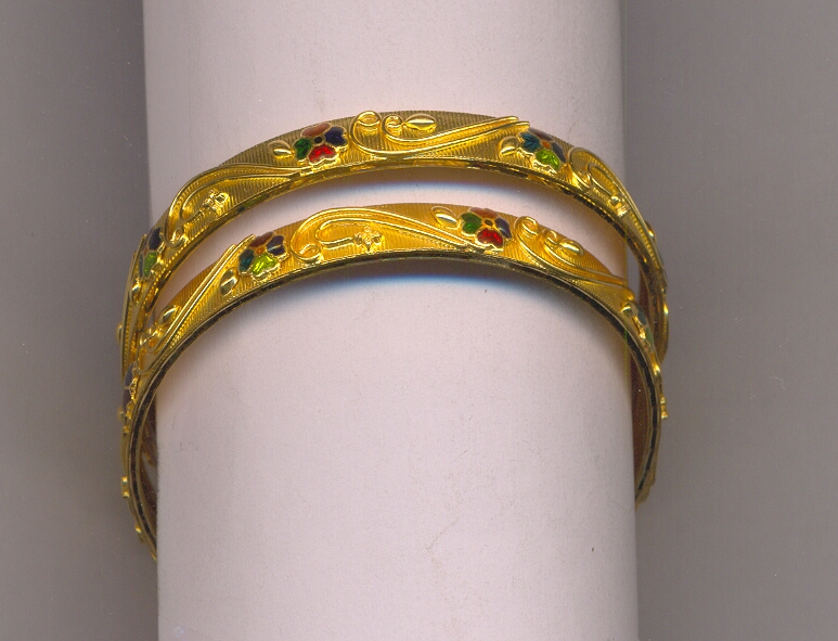 GOLD BANGLE PLAIN FANCY