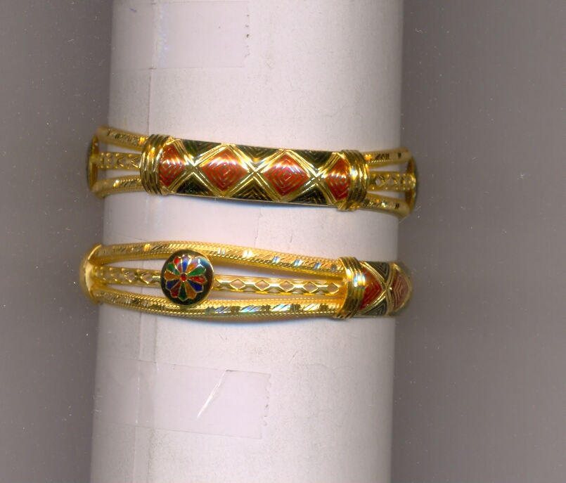 GOLD BANGLE PLAIN FANCY