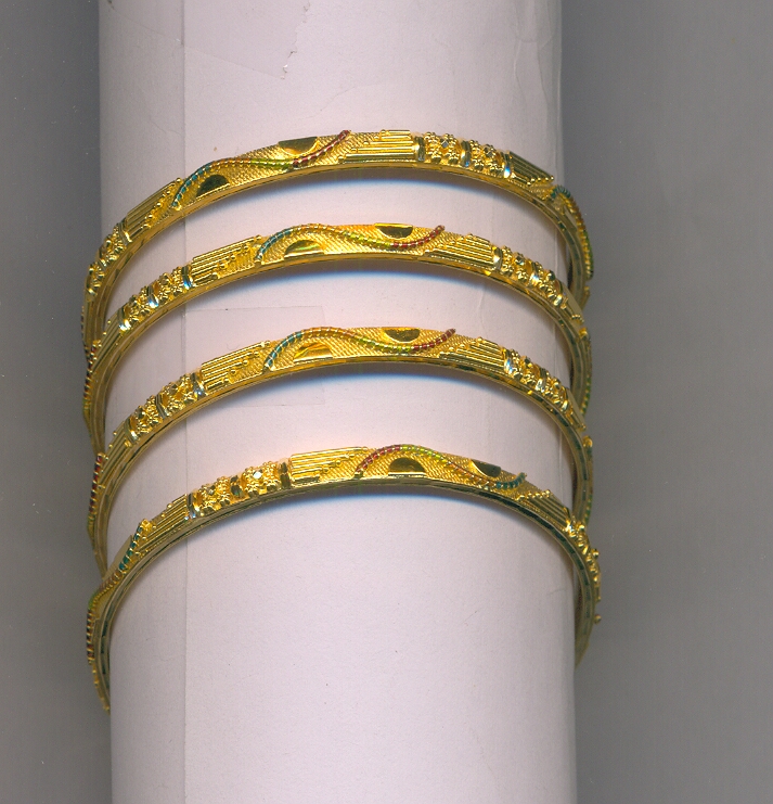 GOLD BANGLE PLAIN FANCY