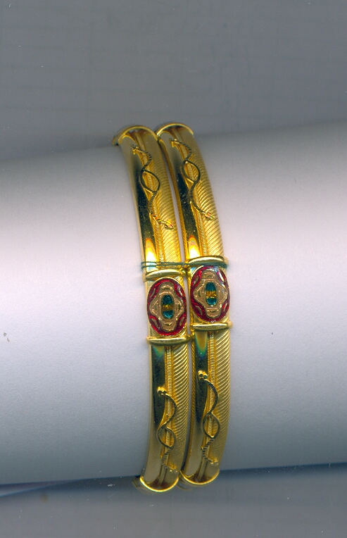GOLD BANGLE PLAIN FANCY