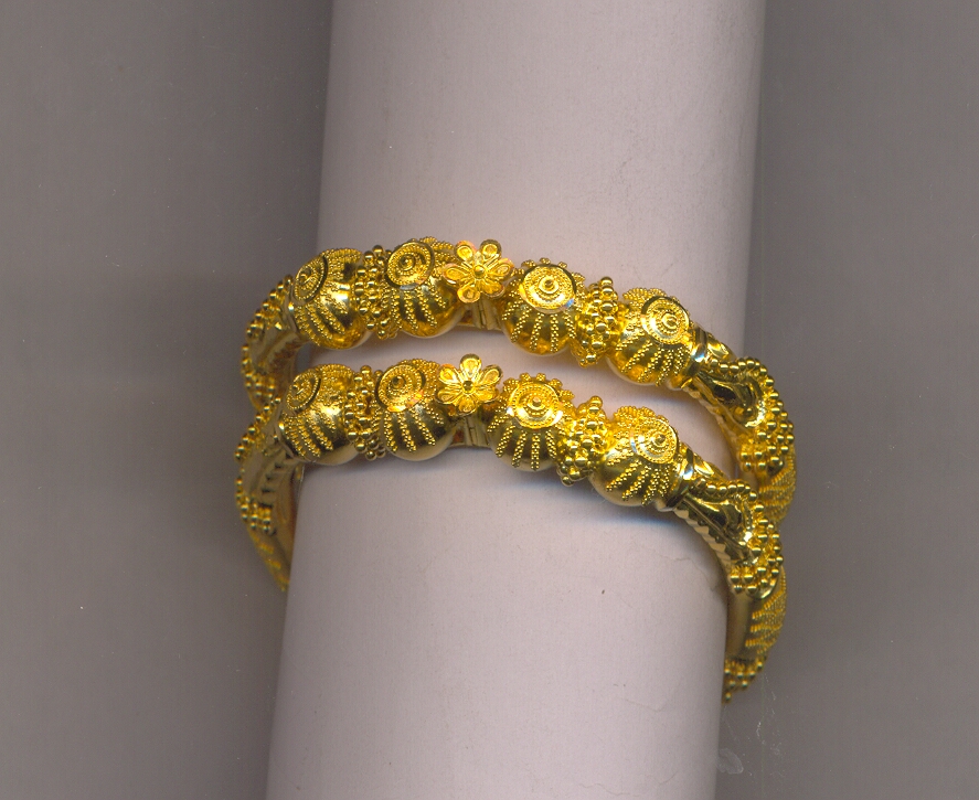 GOLD BANGLE PLAIN FANCY