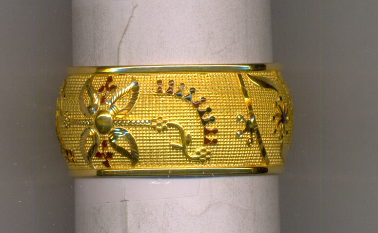 GOLD BANGLE PLAIN FANCY