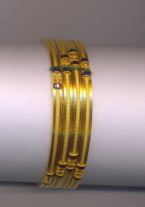 GOLD BANGLE PLAIN FANCY