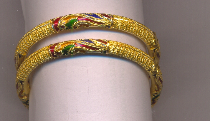 GOLD BANGLE PLAIN FANCY