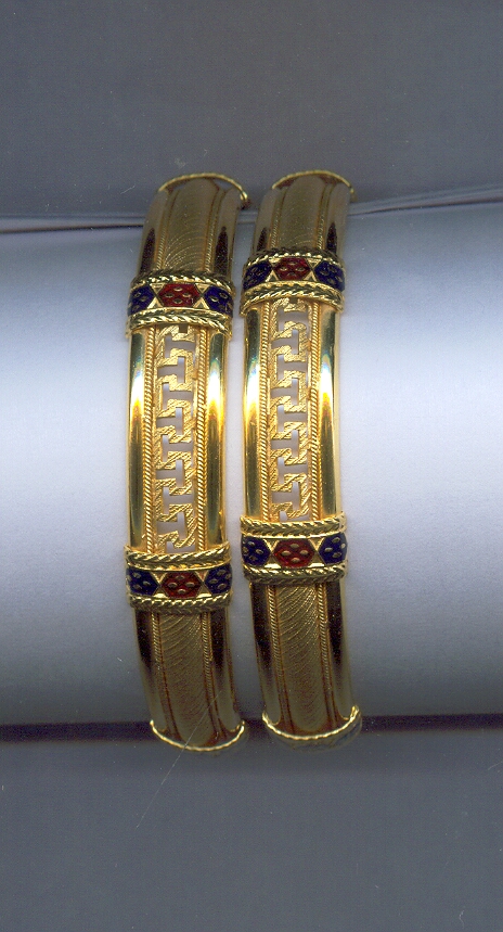 GOLD BANGLE PLAIN FANCY