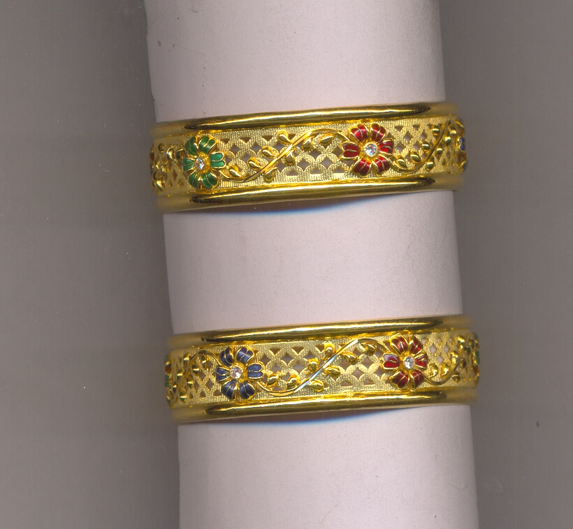 GOLD BANGLE PLAIN FANCY
