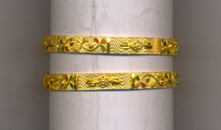 GOLD BANGLE PLAIN FANCY