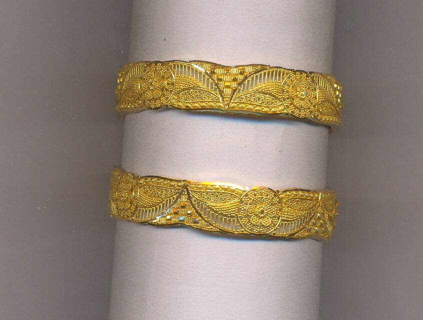 GOLD BANGLE PLAIN FANCY