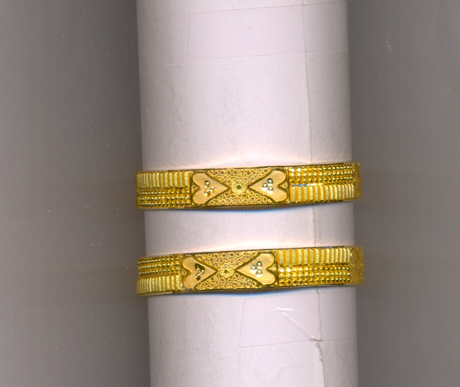 GOLD BANGLE PLAIN FANCY
