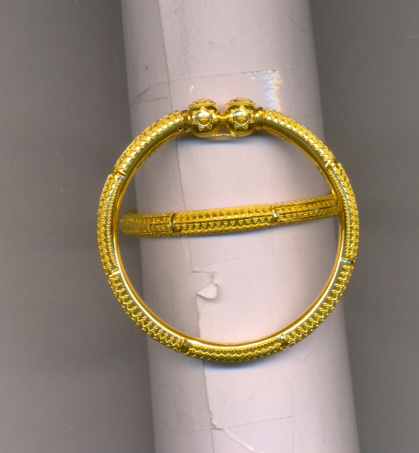 GOLD BANGLE PLAIN FANCY